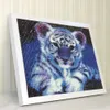 Sada na maľovanie diamantmi "Tiger", 5D, 30x30 cm, plný Náhľad obrázku produktu 2