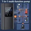 Elektrische Luftpumpe, Tragbare Luftpumpe, 6000mAh Akku Produktbild-Vorschau 2
