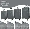 My Travel Bag 3090 Stoffkoffer 4-Rollen Trolley Koffer Produktbild-Vorschau 2