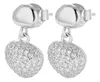 "Karin" 925/- Echt Silber Ohrstecker mit Hänger, Produktbild-Vorschau 2