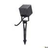 Nautilus Square 10 LED faretto angolare IP65 antracite Anteprima dell’immagine prodotto 4