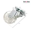 KOTARBAU® 4er Set Möbelrollen Ø 50 Lenkrollen Mit Bremsen Produktbild-Vorschau 7