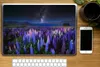 MuchoWow® Laptop Aufkleber Sticker Cover Blumen - Nacht - Produktbild-Vorschau 2