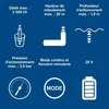 Pompa a batteria per cisterne d'acqua piovana Scheppach Anteprima dell’immagine prodotto 17