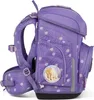 A side view of a purple children's backpack with a pony design. Produktbild-Vorschau