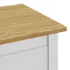 vidaXL Kredens Hill biały 46x35x80 cm lite drewno sosnowe Podgląd zdjęcia produktu 12