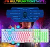 Gaming-Tastatur mit Maus Deutsches Layout QWERTZ Produktbild-Vorschau 4