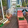 Relaxdays Gewächshaus Balkon, HBT: 193 x 58 x 36 cm, 5 Produktbild-Vorschau 5