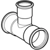 Geberit GE Mapress Therm, T-Stück, reduziert, d76,1 x 22 x Produktbild-Vorschau 3