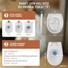 Toilettendeckel O Form WC-Sitze, Schwerer Toilettensitz mit Produktbild-Vorschau 4