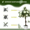 Outsunny : grand rosier artificiel de 90 cm, plante Voir les images du produit 6
