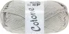 A ball of light gray yarn on a white background. Produktbild-Vorschau