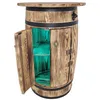 Holzfassbar mit RGB-LED-Aufsatz zur Lagerung von Alkohol Produktbild-Vorschau 14