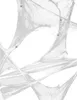 Spinnennetz mit Spinnen Halloween-Deko weiss 100 g 35qm - Produktbild-Vorschau 2