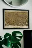 Poster - Canvas - Leinwand - 42 cm x 29,7 cm - Karte von Produktbild-Vorschau 2