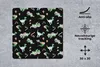 MuchoWow® Mauspad Mousepad Kinderzimmer - Schwarz - Produktbild-Vorschau 2