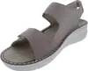 Berkemann Sandale Tilla 3122-967, Nubukleder, Grau, Fußbett Produktbild-Vorschau 4