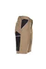 A side view of khaki and black work shorts. Produktbild-Vorschau
