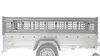UNITRAILER Laubgitteraufsatz 40 cm für Garden Trailer 230 Produktbild-Vorschau 1