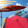 Parasol Izrielar 3,5 m rouge – Grand parasol de terrasse Voir les images du produit 8