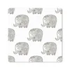 MuchoWow® Mauspad Mousepad Kritzelei - Elefant - Entwurf Produktbild-Vorschau 1