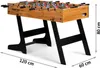 Stół do gry w piłkarzyki Neosport 121 x 61 x 80 cm NS-803 Produktbild-Vorschau 8