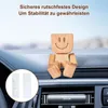 MODFU Dekofiguren, Wackelfigur Auto Holzfigur Bobblehead, Produktbild-Vorschau 2