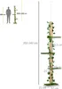 PawHut Kratzbaum, Katzenkratzbaum Deckenhoch, 202-242 cm, Produktbild-Vorschau 3