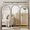 SONGMICS Ganzkörperspiegel mit Vergrößerungsspiegel, Produktbild-Vorschau 5