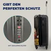 MuchoWow® Koffer Handgepäck Trolley Rollkoffer Kleine Produktbild-Vorschau 3