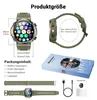 Smartwatch Herren Beleuchtung Kompass IP68 Wasserdicht 100 Produktbild-Vorschau 9