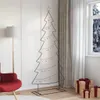 vidaXL Albero di Natale in metallo nero, 210 cm, acciaio Anteprima dell’immagine prodotto 2