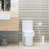 Relaxdays WC-Garnitur weiß, Toilettenpapierhalter, Produktbild-Vorschau 2