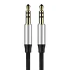 Baseus Audio Kábel miniJack 3,5mm 1m - Srebrny/Czarny - Podgląd zdjęcia produktu 6