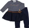 Dirkje Zweiteiler Set Kleid und Leggings marine 80 Produktbild-Vorschau 1