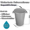 BigDean 2x wetterfeste Universaltonne mit Deckel und 2 Produktbild-Vorschau 5