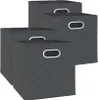 Vicco Faltbox 30x30 , 30 x 30 cm 4er Set, Anthrazit Produktbild-Vorschau 7