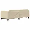 vidaXL Lit de jour extensible avec tiroirs Crème 90x200 cm Voir les images du produit 5