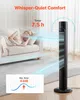 Vežový ventilátor VEVOR 50 W, stĺpový ventilátor s výškou Náhľad obrázku produktu 2