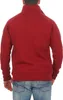 Mivaro Herren Troyer Halfzip in Bordeaux - Pullover mit Produktbild-Vorschau 3