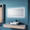 Koupelnové zrcadlo SONNI 120x60 cm s LED osvětlením Zrcadlo Náhled obrázku produktu 3