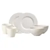 Villeroy & Boch Manufacture Rock blanc Frühstücksset 6-tlg. Produktbild-Vorschau 2