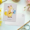 Mr. & Mrs. Panda Postkarte Auszubildende Herz - Grau Produktbild-Vorschau 3