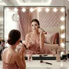 Specchio da Trucco Hollywood Nero 58x46 cm - 18 LED, Luce Anteprima dell’immagine prodotto 2