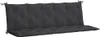 vidaXL Coussins de banc de jardin 2 pcs. noir 180x50x7 cm Voir les images du produit 1