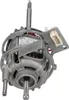 A close-up studio shot of a washing machine motor. Produktbild-Vorschau