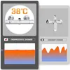 Thermostatische Duschsäule Duschsystem 38°C mit rundem Produktbild-Vorschau 4