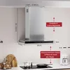 LEVIVO A+++ cofano aspirante 60cm ricircolo e scarico Anteprima dell’immagine prodotto 5