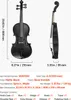 VEVOR violino 4/4, lunghezza braccio 584,2 mm, set di Anteprima dell’immagine prodotto 7