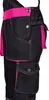 Nizo B KINDERLATZHOSE IN SCHWARZ PINK Gr. 128 Mädchenhose Produktbild-Vorschau 4